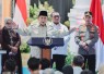 Presiden Republik Indonesia Prabowo Subianto meresmikan Museum Marsinah dan Rumah Singgah di Kabupaten Nganjuk, Jawa Timur, Sabtu (16/5/2026)