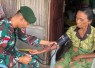 Yonarmed 12 Kostrad Peduli Kesehatan Warga, Pos Auren Gelar Yankes Keliling di Dusun Manehat