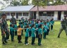 Yonarmed 12 Kostrad Tanamkan Disiplin dan Jiwa Nasionalisme kepada Generasi Perbatasan melalui Pelatihan PBB