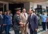 Panglima TNI Jenderal TNI Agus Subiyanto mendampingi Menteri Pertahanan Republik Indonesia (Menhan RI) Sjafrie Sjamsoeddin menerima kunjungan resmi Wakil Perdana Menteri sekaligus Menteri Negara Urusan Pertahanan Negara Qatar, Yang Mulia Sheikh Saoud bin Abdulrahman bin Hassan bin Ali Al Thani