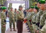 Wapang TNI Bersama Menhan RI Tinjau Lokasi Industri Strategis dan Yonif TP 938/Pancasona  di Jawa Barat