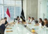 Wakil Menteri Ekonomi Kreatif, Irene Umar, menerima audiensi dari Cap Bali di Kantor Kementerian Ekraf, Jakarta, Kamis (11/6/2026)