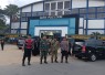 Gabungan TNI Polri di Pacitan Lakukan Pengamanan Pengesahan Warga PSHT Memastikan Situasi Aman
