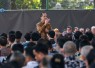 Menteri Transmigrasi M. Iftitah Sulaiman Suryanagara saat memimpin Apel Pegawai Kementerian Transmigrasi yang bertepatan dengan peringatan Hari Keluarga Nasional