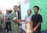 Kodim Tulungagung Salurkan Bantuan Sosial kepada Korban Kebakaran Rumah Anggota Saka Wira Kartika