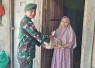 Yonarmed 12 Kostrad Berbagi Kebahagiaan, Salurkan Bantuan Sembako untuk Warga Tenukiik