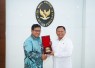 Wakil Menteri Transmigrasi Viva Yoga Mauladi mengadakan pertemuan dengan Wakil Menteri Kelautan dan Perikanan Didit Herdiawan Ashaf, di Kantor KKP