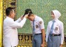 Gubernur Kepulauan Riau Ansar Ahmad melepas dua utusan Provinsi Kepulauan Riau menuju pemusatan pendidikan dan pelatihan Paskibraka Tingkat Nasional Tahun 2026