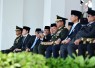 Menteri Dalam Negeri (Mendagri) Muhammad Tito Karnavian menghadiri Upacara Prasetya Perwira (Praspa) Tentara Nasional Indonesia (TNI) dan Kepolisian Negara Republik Indonesia (Polri) Tahun 2026 