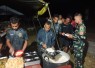 Santap malam bersama warga