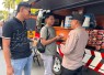 Pojok Kamtibmas Polres Ngawi Hadir di Pasar Krompol Ajak Warga Jaga Kamtibmas
