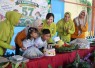 Ketua Yayasan Kartika Jaya Koordinator Kodim 0807 Cabang IV Brawijaya, Ny. Vina Tri Rosita, mengikuti rangkaian peringatan Hari Ulang Tahun (HUT) Ke-57 TK Kartika IV-29 Tulungagung