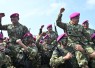 TNI AL Angkatan Pejabat Negara dan TNI Sebagai Warga Kehormatan Korps Marinir 