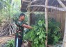 Prada Wakid bantu warga beri makan ternak