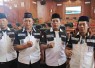 Pengurus FORKABI Kota Depok saat menghadiri undangan rapat paripurna DPRD Kota Depok, Jumat (14/8)