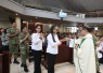 Kardinal Suharyo dalam misa syukur OCI di gereja Santo Yokobus, Kelapa Gading, Jakarta, Jumat (21/8)