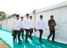 Wakil Ketua MPR RI, Edhie Baskoro Yudhoyono (Ibas) (kedua kiri), bersama Menteri Ekonomi Kreatif/Kepala Badan Ekonomi Kreatif (Ekraf), Teuku Riefky Harsya (kedua kanan), saat menghadiri Muktamar ke-35 Nahdlatul Ulama (NU) di Lapangan Untung Suropati, Tambakberas, Jombang, Jawa Timur, Kamis (27/8/2026)