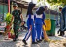 Sambut HUT ke-81 TNI, Kodim Madiun Ajak Pelajar dan Warga Peduli Kebersihan Pasar