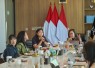 Wakil Menteri Ekonomi Kreatif/Wakil Kepala Badan Ekonomi Kreatif (Ekraf), Irene Umar, menerima audiensi penyelenggara ICC di Kantor Kementerian Ekraf, Jakarta, Senin (7/9/2026)