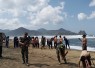 Koramil 0806-11/Panggul Gelar Karya Bakti Peduli Sampah di Pantai Kili-Kili