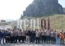 Riding ke Gunung Kelud, Polres Kediri dan Awak Media Suarakan Kesiapsiagaan Bencana