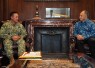 Wadan Kodiklat TNI Anjangsana Ke Kediaman Marsekal TNI (Purn) Fadjar Prasetyo