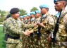 Asisten Operasi Panglima TNI Letjen TNI Bobby Rinal Makmun mewakili Panglima TNI memimpin Upacara Pemberangkatan Satuan Tugas (Satgas) Batalyon Gerak Cepat (BGC) TNI Kontingen Garuda 39-H MONUSCO 