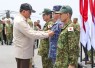 Wapang TNI Dampingi Menhan RI Anugerahkan Satyalancana Dharma Samudera kepada Personel JMSDF