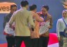 Walikota Bitung, Hengky Honandar saat menerima dana fiskal dari kementerian dalam negeri
