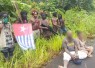 Kelompok bersenjata OPM pimpinan Kopitua Heluka (Danops Kodap Yahukimo) di sekitar Jalan Trans Papua, Distrik Seradala, Kabupaten Yahukimo, Senin (20/7/2026).