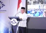 Mendikdasmen Abdul Mu’ti pada pembukaan Masa Pengenalan Lingkungan Sekolah (MPLS) 17 SNT di Bogor, Jawa Barat, Senin (10/8). 
