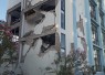 Kondisi kerusakan Dinding Gedung Kampus Unika Santu Paulus Ruteng  Foto:Istimewa/Kordianus Lado