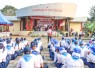 upati Bintan Roby Kurniawan saat membuka secara resmi Jumbara Palang Merah Remaja (PMR) IV Tingkat Madya dan Wira se-Kabupaten Bintan Tahun 2026 di Pantai Dugong, Jumat (4/9/2026). Sebanyak 190 peserta mengikuti kegiatan yang mengusung tema “Bersatu dalam Kemanusiaan”.