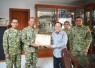 Kedatangan Pa Sahli Tk. III Bid. Komsos Panglima TNI disambut hangat oleh Jenderal TNI (Purn) Endriartono Sutarto.