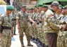 Wapang TNI Bersama Menhan RI saat Tinjau Kesiapan Yonif TP di Kalimantan Utara